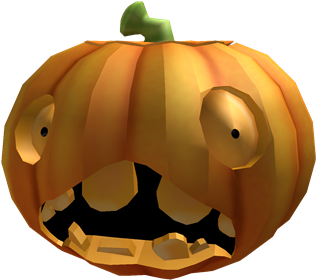 Derpy Pumpkin Head - Jack-o'-lantern (420x420)