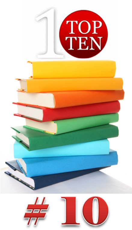 Top Ten - Stack Of Books (471x804)