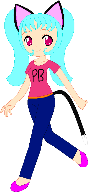 Pb Walking By Poppyberry - Comics (343x737)