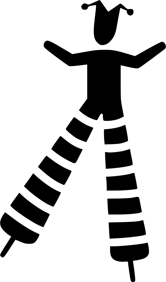 Stilt Walkers Comments - Stilt Icon (576x980)