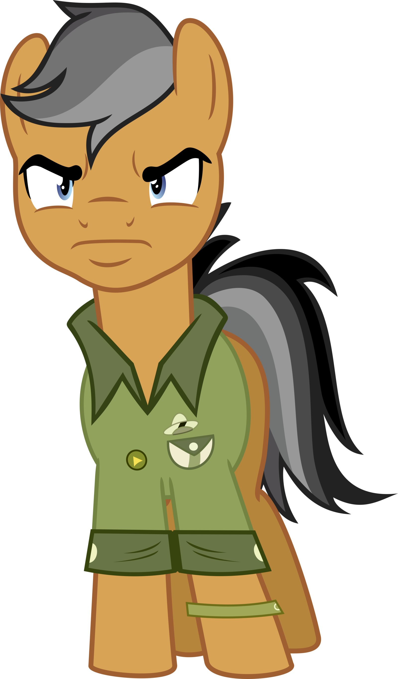 Quibble Pants - Mlp Rainbow Dash And Quibble Pant (1600x2725)