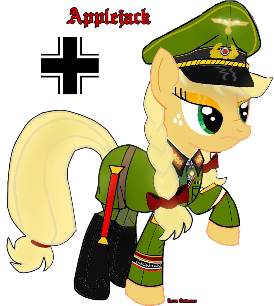 Field Marshall Applejack - German Applejack (1024x1205)