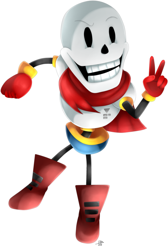 Chibi Papyrus By Shinyhunterf - Papyrus Chibi (770x1037)
