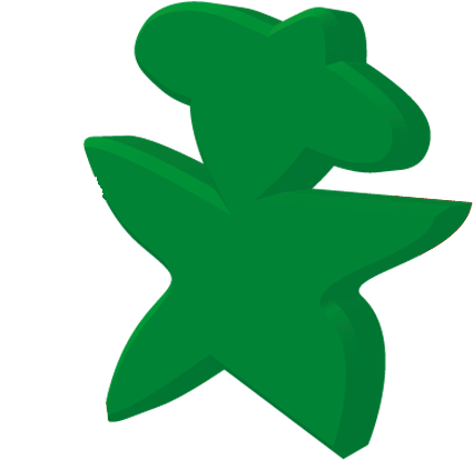 Bpsc Meeple Vert - Bpsc Meeple Vert (454x454)