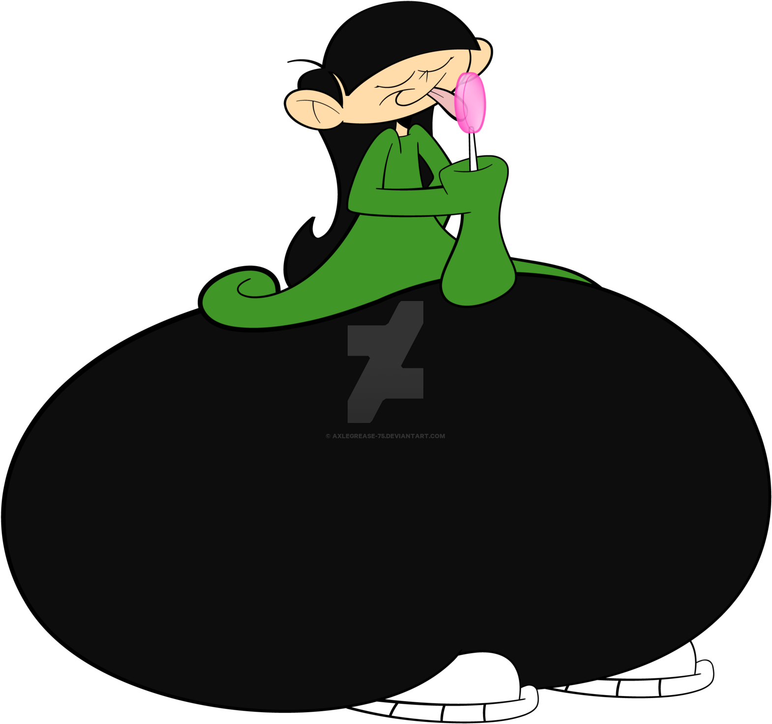 Numbuh 3 002 By Axlegrease-75 - Numbuh 3 Butt (1600x1496)