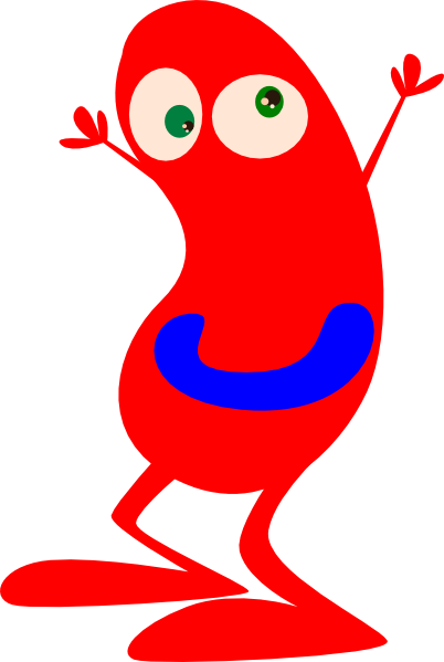 Red Bean Clip Art (402x599)