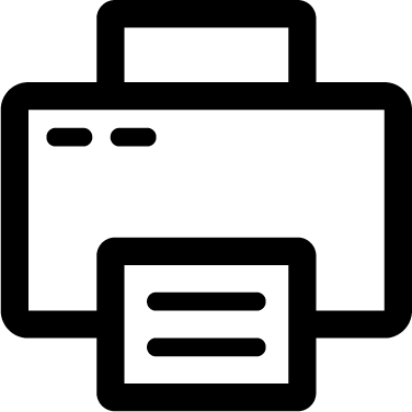 Printer - Printer Icon Free Vector (376x376)
