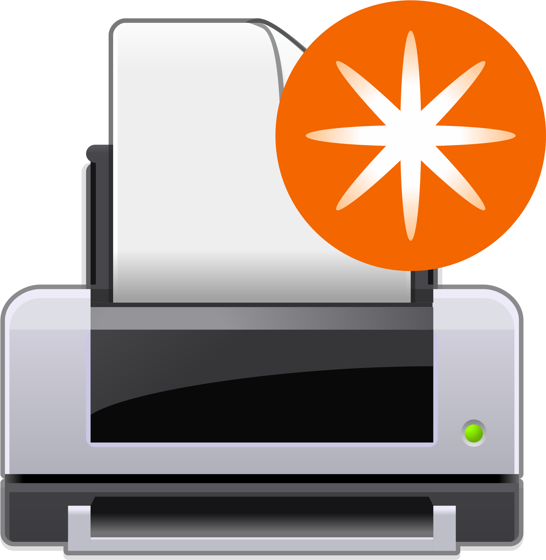 Open - Printer Icon (2000x2000)