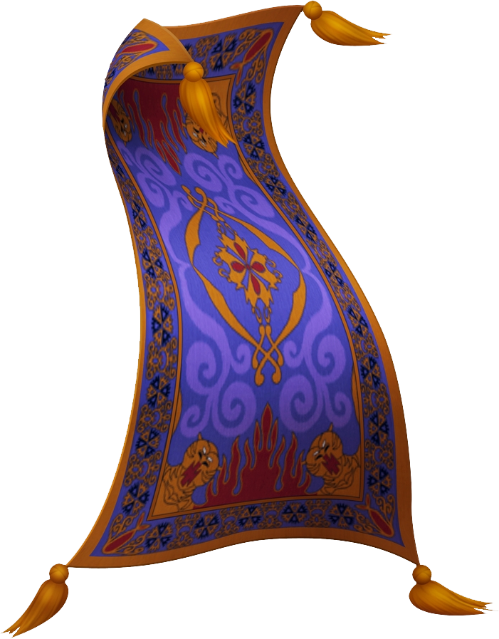 Kingdom Hearts - Magic Carpet (707x900)