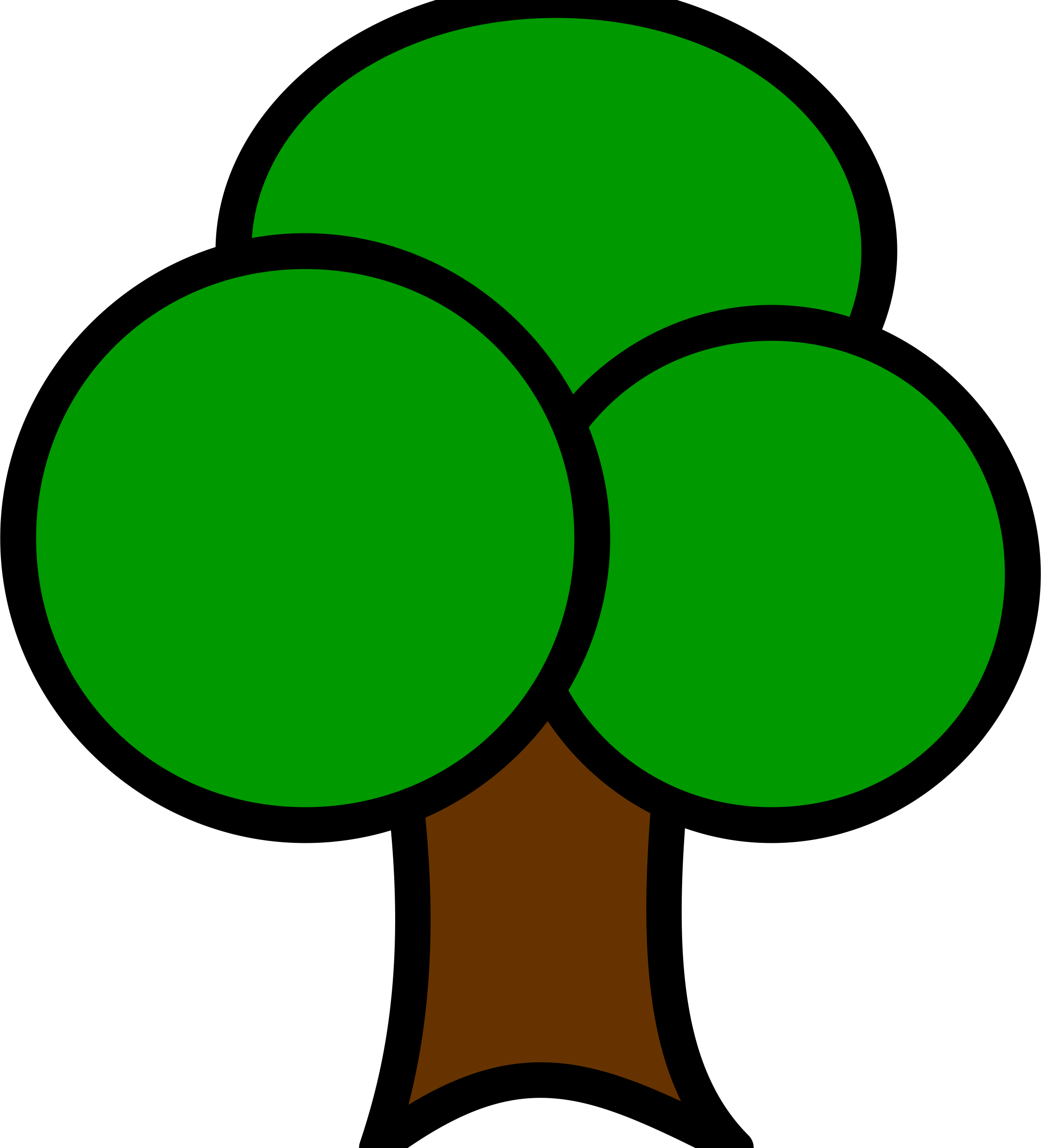 Clipart - - Tree (2176x2400)