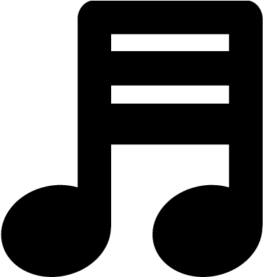 Musical Note With Three Lines Vector - Notes With Three Lines (400x400)