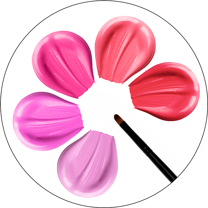 Face Makeup Brush - Lip Gloss (1000x1000)