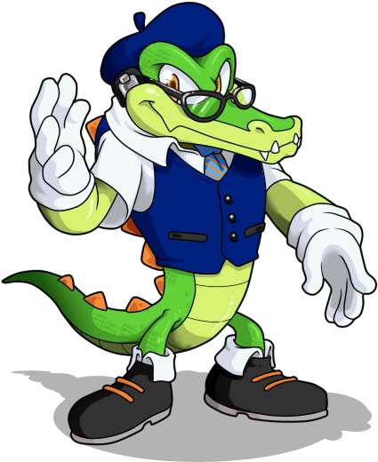 Savector Deebs - Vector The Crocodile Detective (443x543)