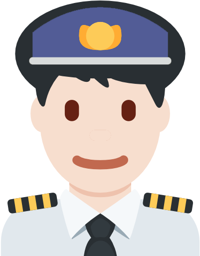 Pilot In-command Time - Cartoon (512x512)