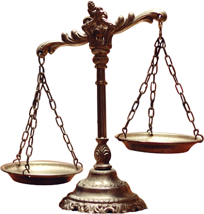 Justice Scale - Impunity Under Attack: The Evolution And Imperatives (418x438)