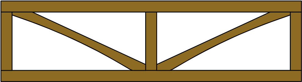 Rectangular Roof Truss - Rectangular Roof Truss (1024x517)