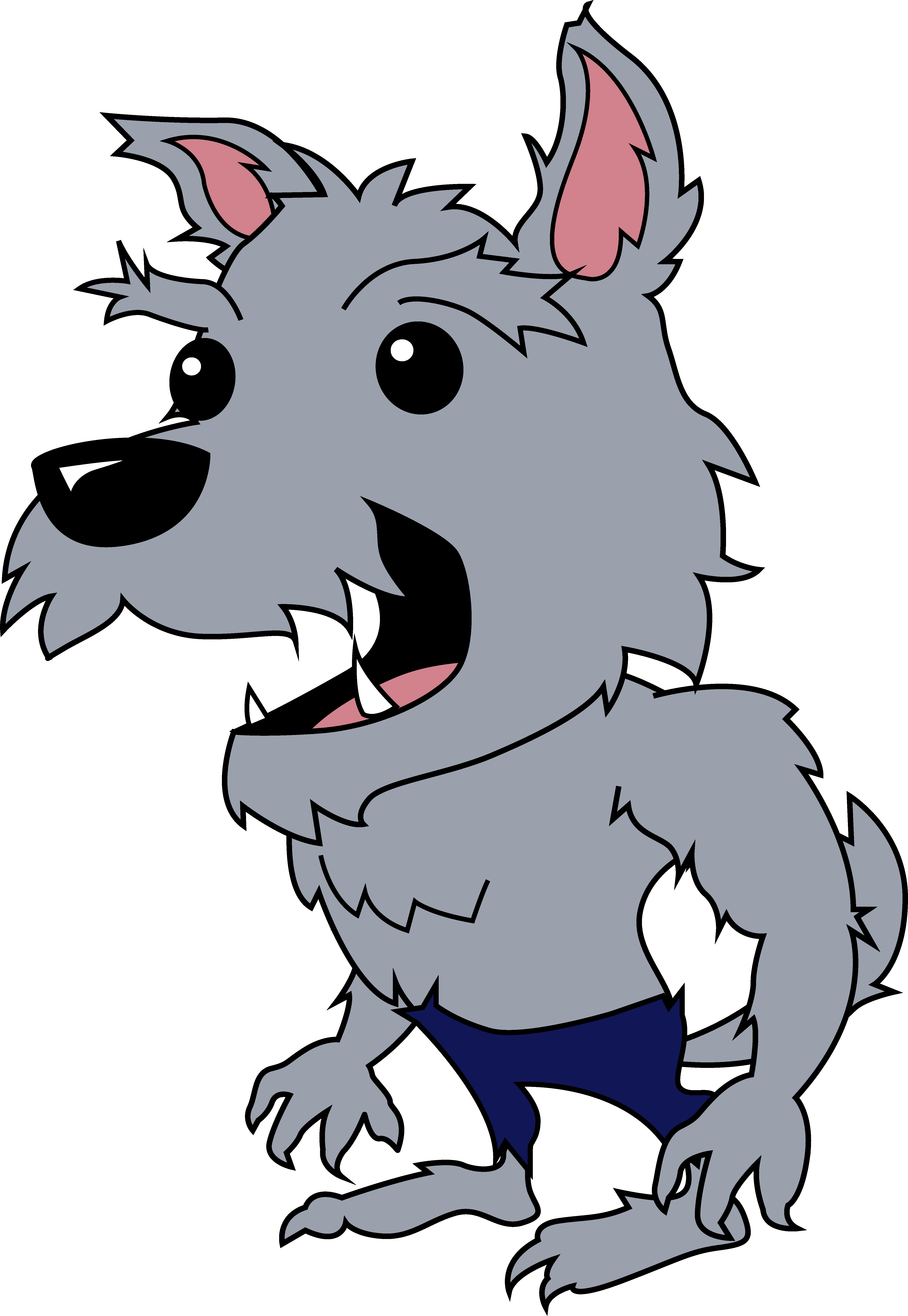 Clip Art Werewolf (4775x6922)