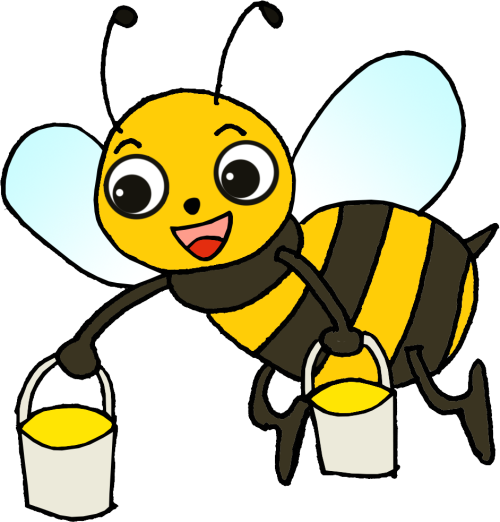 Save The Bees - Bee (500x522)