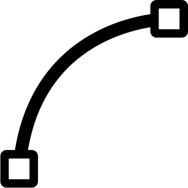 Vector Path Curve - Vector Path (376x376)