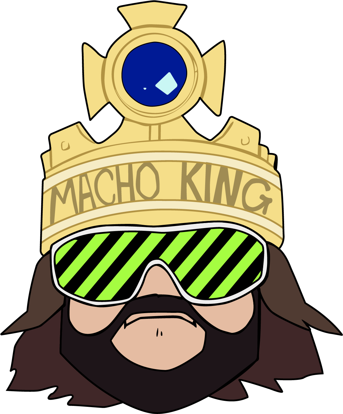 Macho King - Macho King (1202x1428)