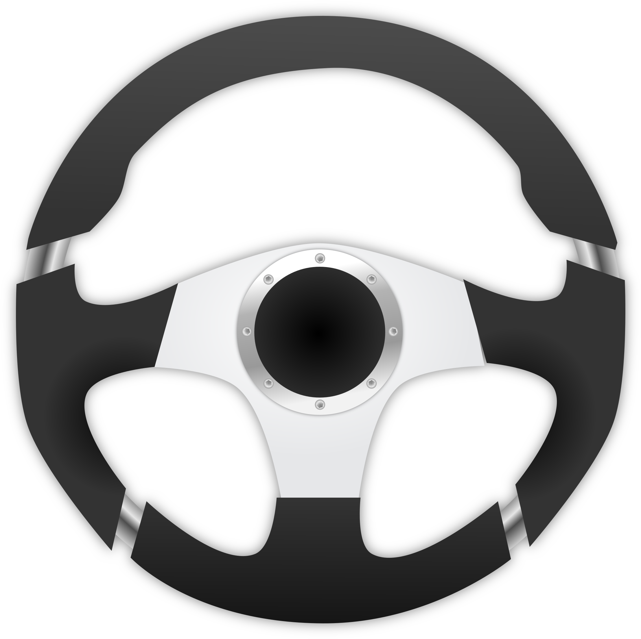 File - Steering-wheel - Svg - Momo Millenium (2405x2400)