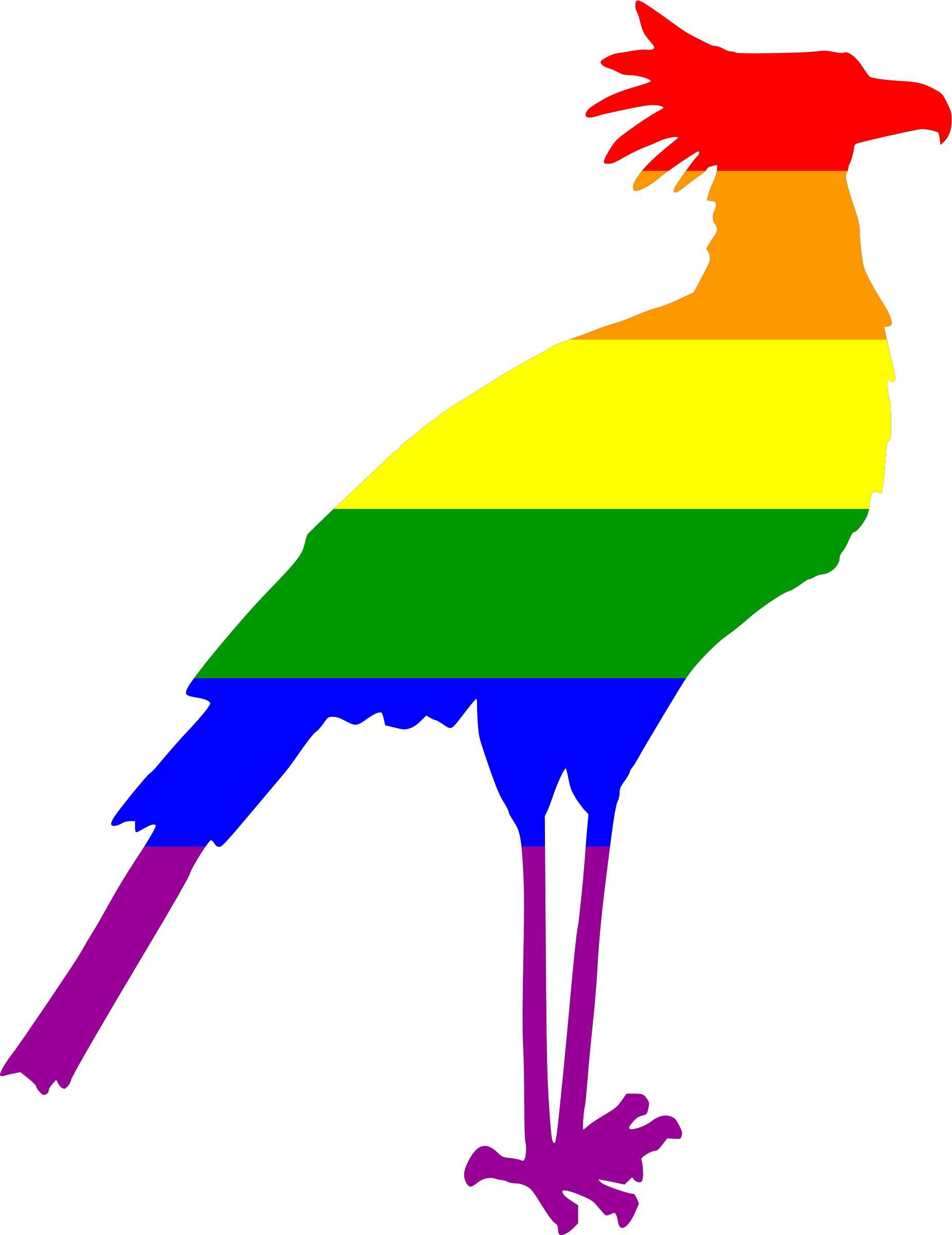 Big Image - Bird Drawing Silhouet (1850x2400)