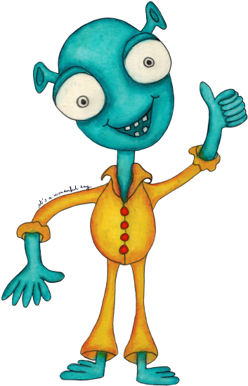 Okay - Cartoon (363x552)