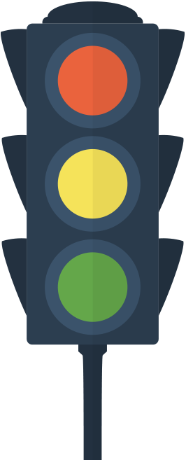 Failure To Obey Traffic Controls - Traffic Light (266x657)