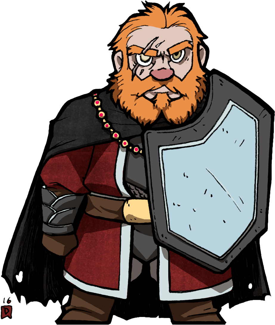 Escobert The Red - Escobert The Red D&d (1041x1200)
