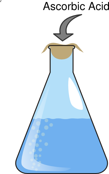 Ascorbic Acid Mixture 2 Clip Art - Clip Art (372x595)