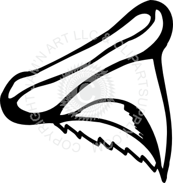 Draw A Shark Tooth (341x361)