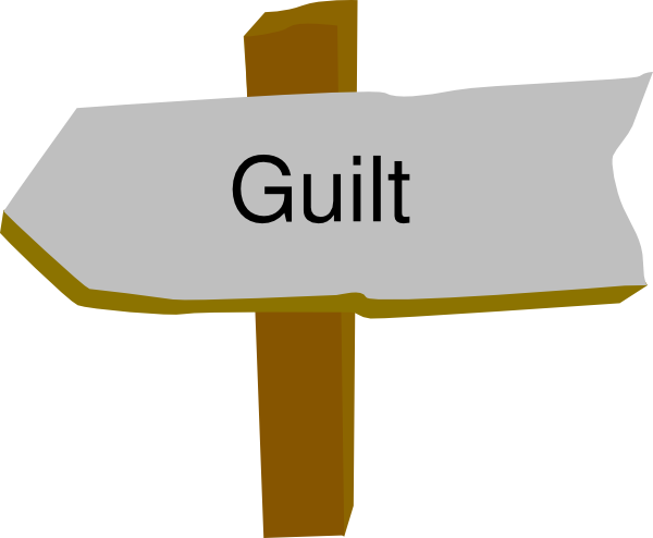 Guilt Clipart (600x494)