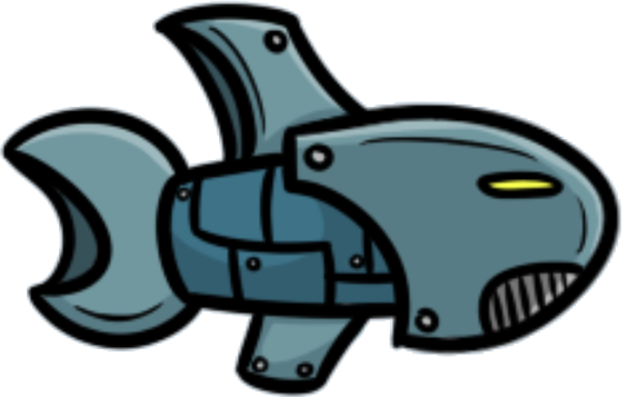 Shiny Sharktooth - Cartoon (565x357)