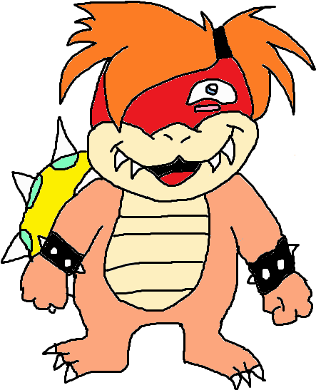 Risen Koopa Cute - Cartoon (537x555)