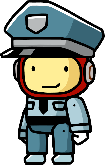 Policeman Uniform - Scribblenauts Police (441x693)