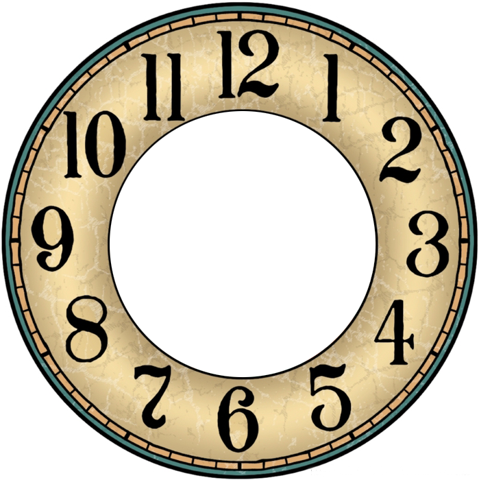Clock Face Printable, Printable Paper, Diy Clock, Clock - Clock Learn To Tell Time (699x700)