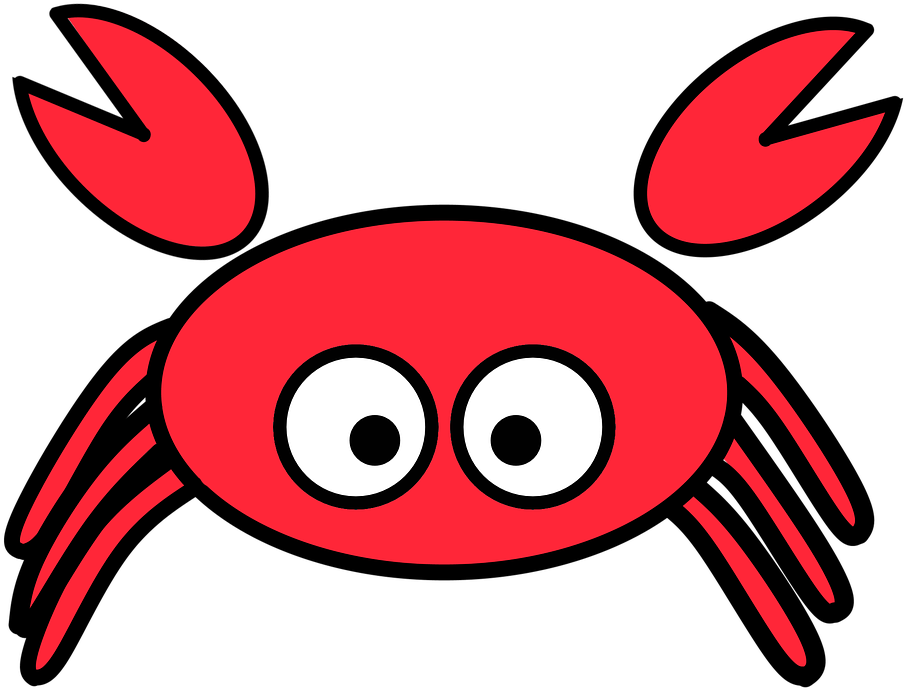 Shellfish Clipart 23, - Piirretty Rapu (924x720)