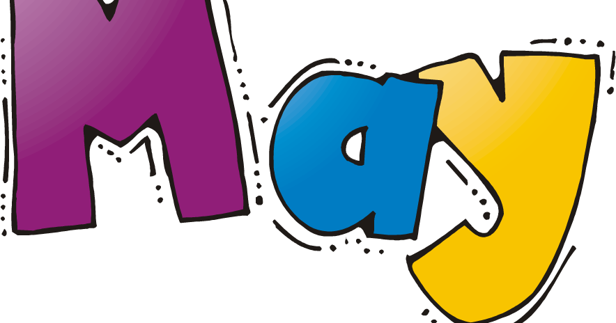 May Clipart (884x464)