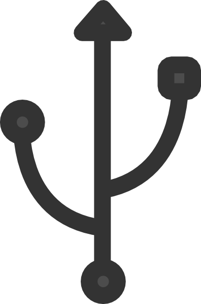 Usb Icon Flat (396x598)
