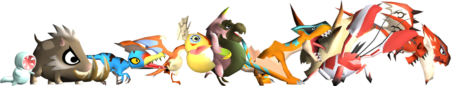 Chibi-monsters - Chibi-monsters (1440x276)