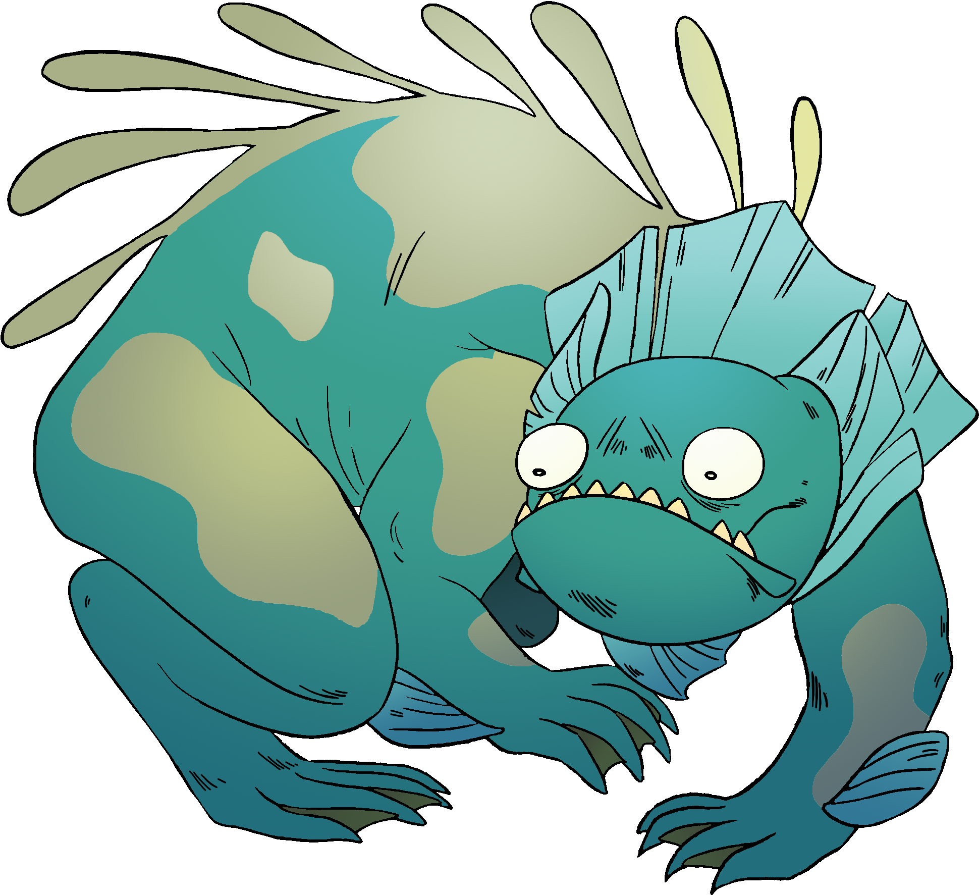 Monster Lizard Gem - Monster Lizard Gem (2000x2000)