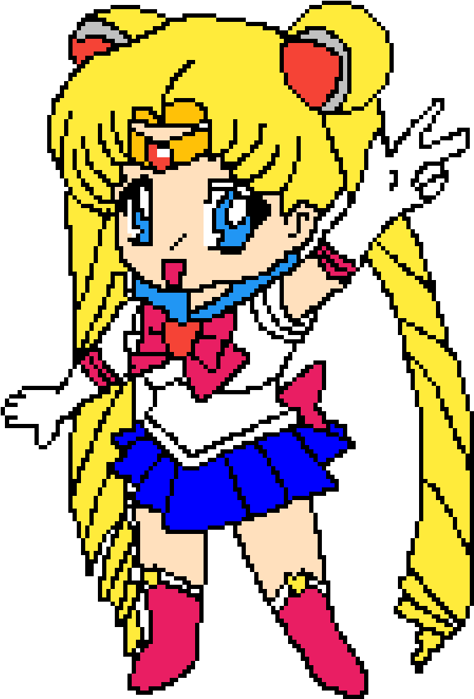 Chibi Sailor Moon - Cartoon (750x1140)