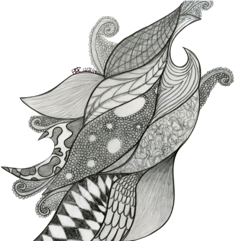 Zentangle Shapes - Shape (480x480)