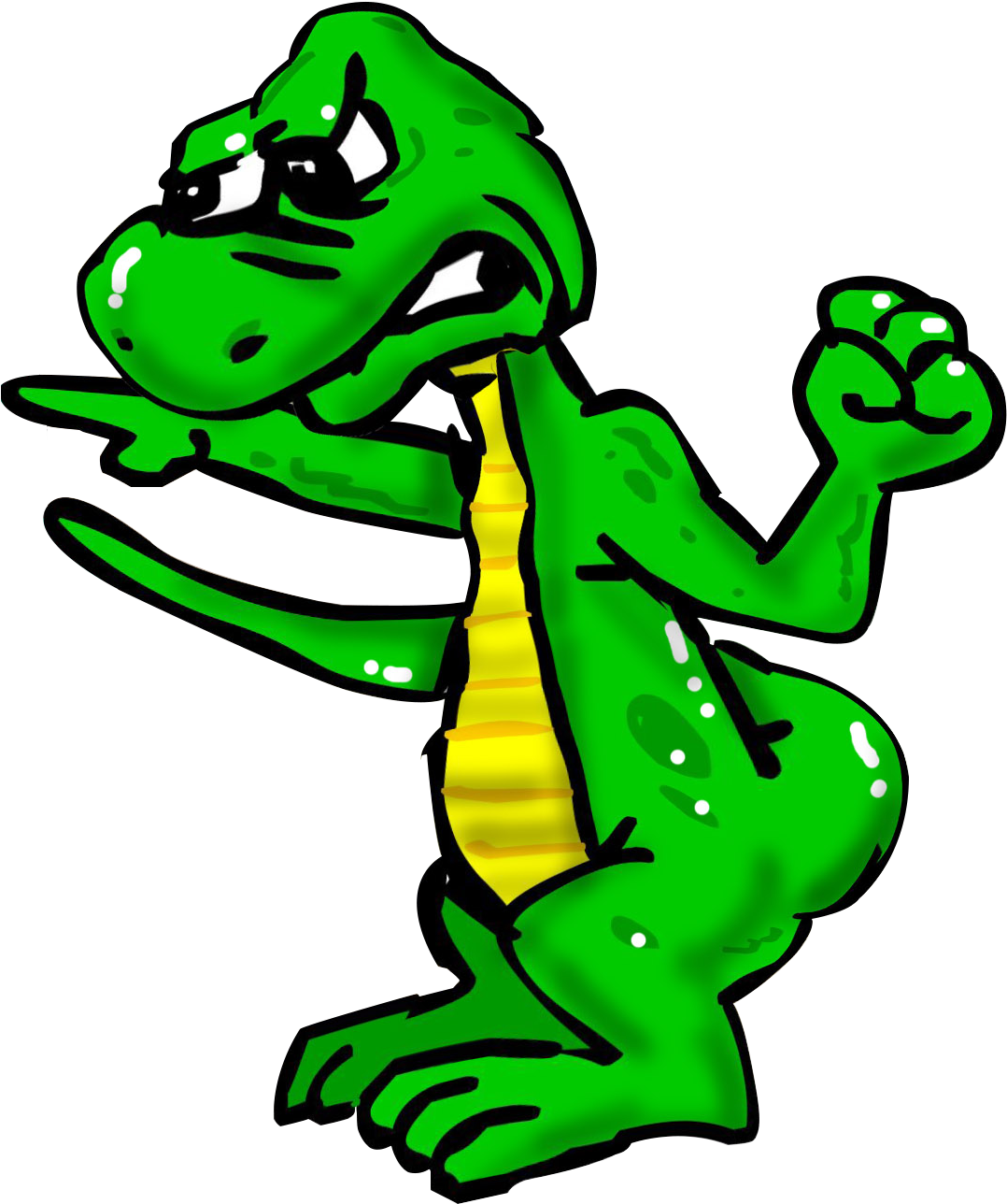 Angry Lizard - Angry Lizard Cartoon (1708x1341)