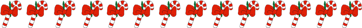 Candy Stick Border - Candy Stick Border (1358x118)