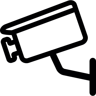 Security Camera Vector - Security Camera Outline Transparent (400x400)