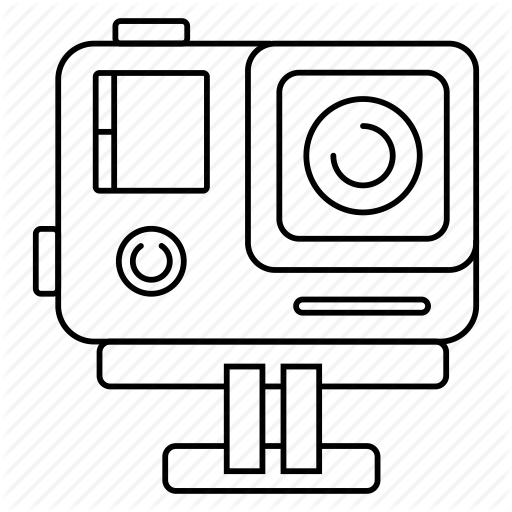 Camera Outline Drawing - Camera Outline Drawing (512x512)