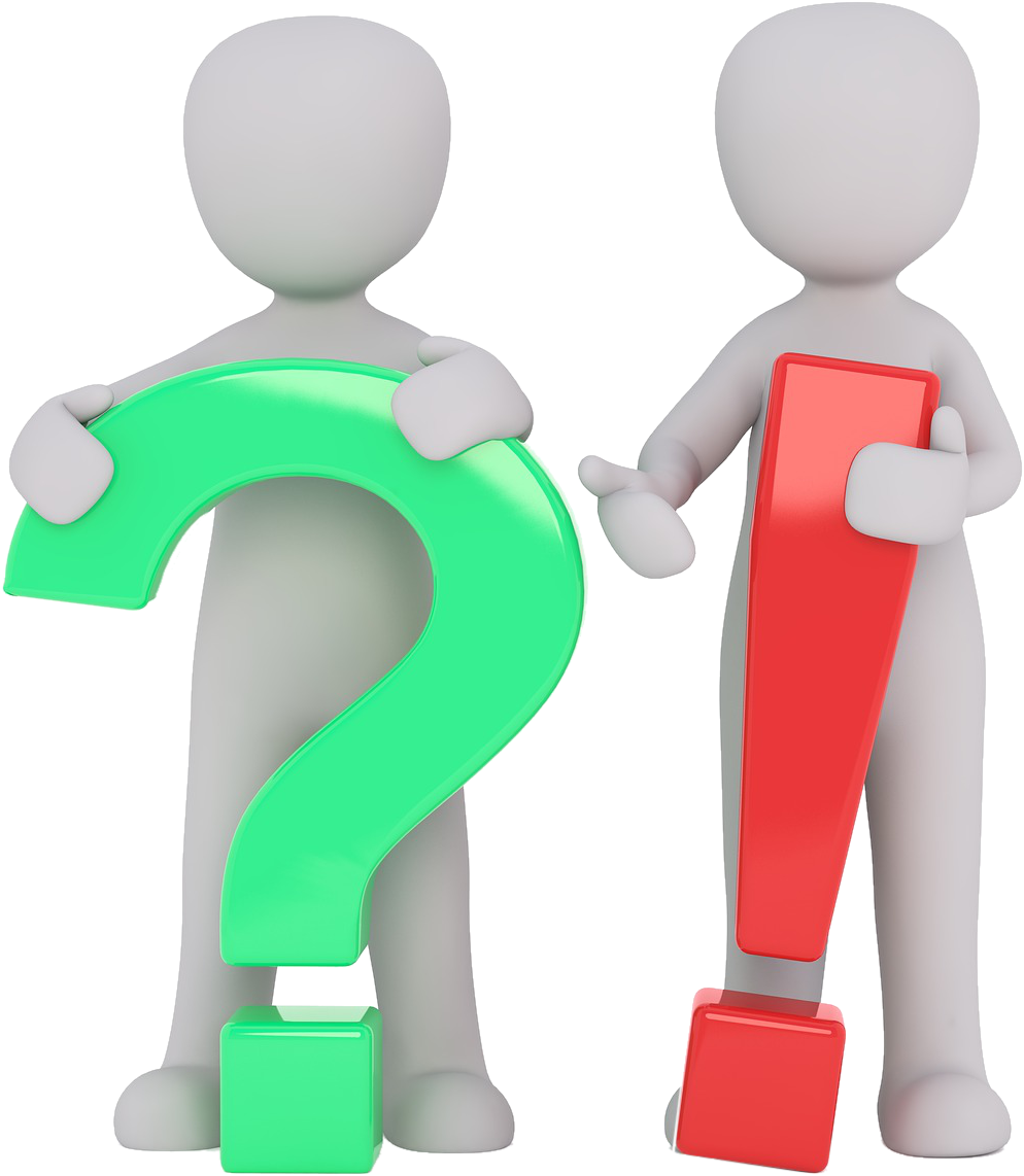 We Follow A Strict Code Of Ethics - Вопросительный И Восклицательный Знаки (1280x1280)