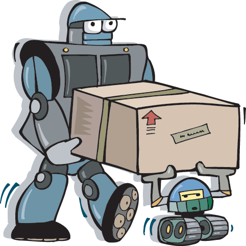 Delivery - Cartoon (482x483)