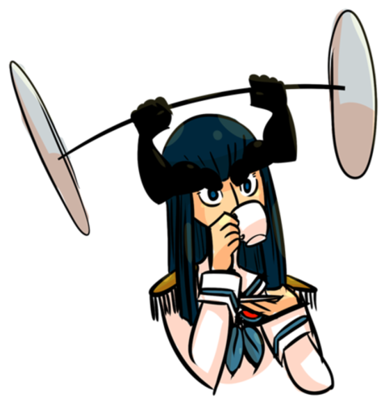 Kill La Kill Satsuki Eyebrows (600x578)
